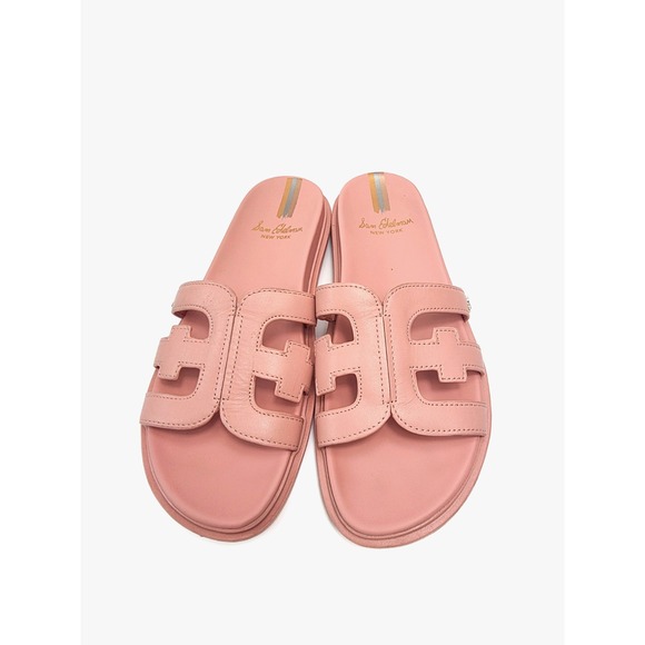 Sam Edelman Shoes - Sam Edelman Signature Double E Collection Pink Valeri Slide Sandals USAW 9 EU 39